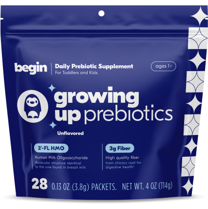 Begin Health- Growing up Prebiotics, 15% off Discount Code: ALOHA15