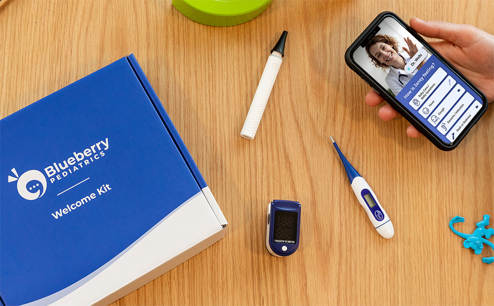 Blueberry Pediatrics: $100 off home medical kit with code: Aloha